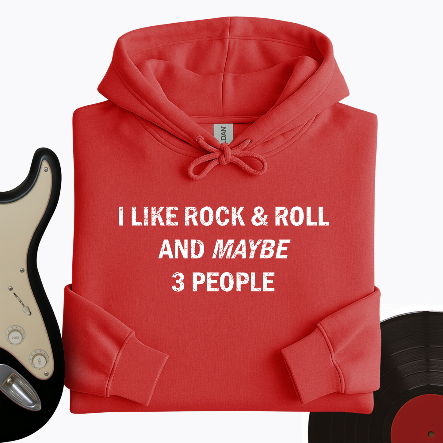 I Like Rock and Roll Hoodie