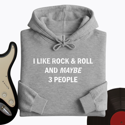 I Like Rock and Roll Hoodie