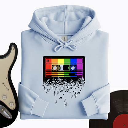 Melting Cassette Tape Hoodie