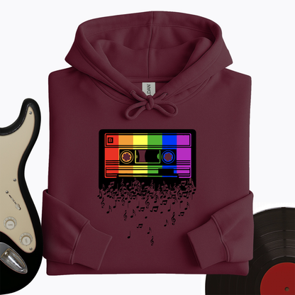 Melting Cassette Tape Hoodie