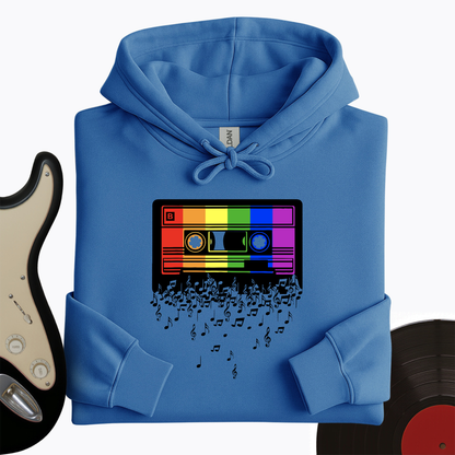 Melting Cassette Tape Hoodie