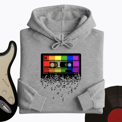 Melting Cassette Tape Hoodie