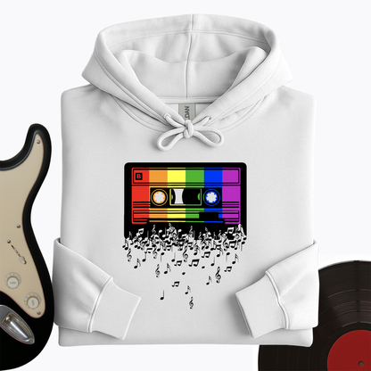 Melting Cassette Tape Hoodie