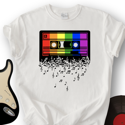 Melting Cassette Tape T-Shirt