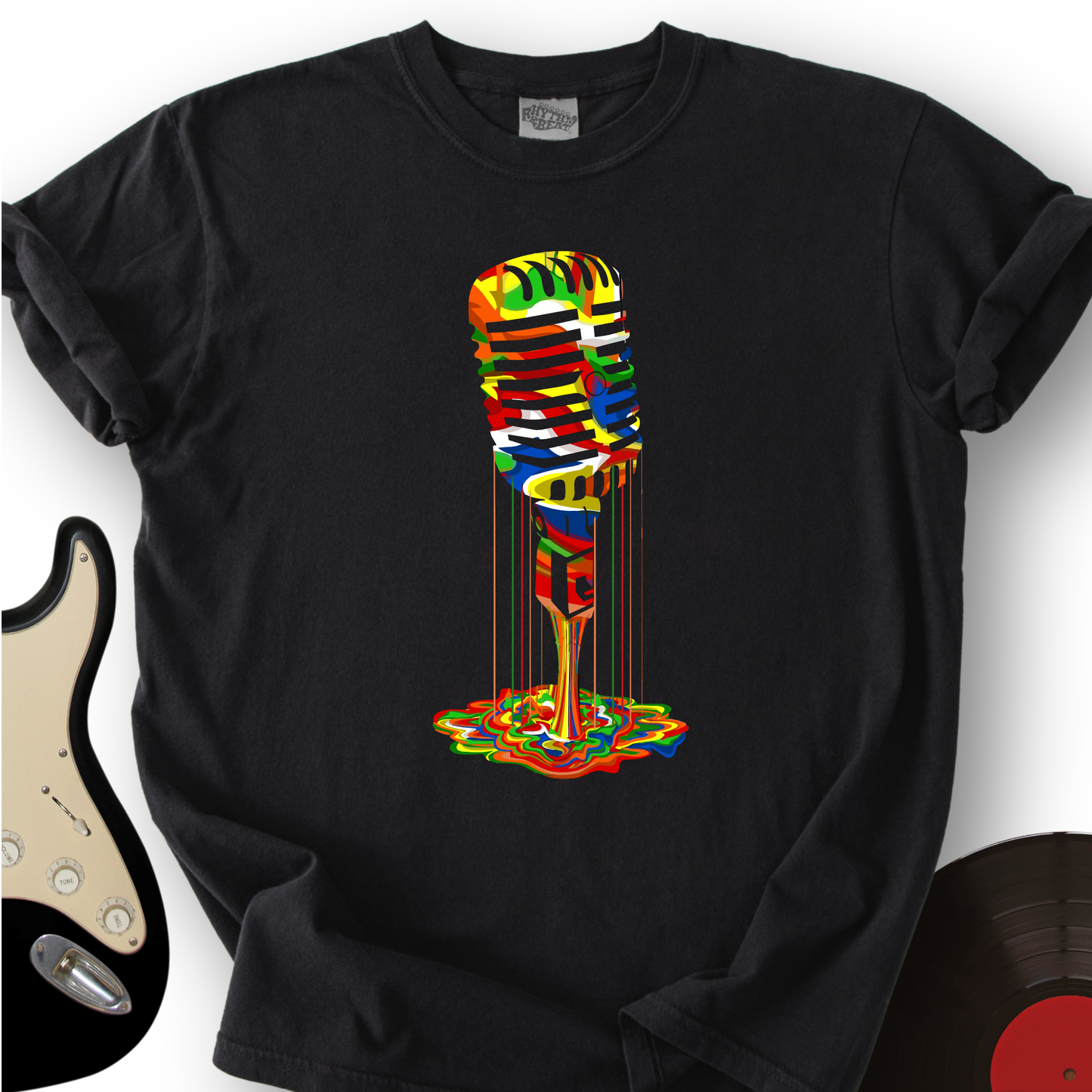 Melting Microphone T-Shirt