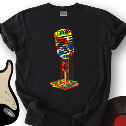 Melting Microphone T-Shirt