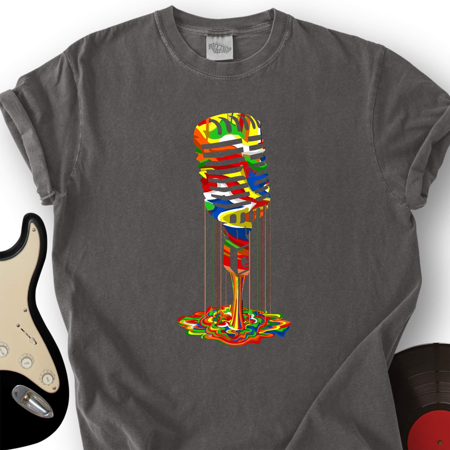Melting Microphone T-Shirt