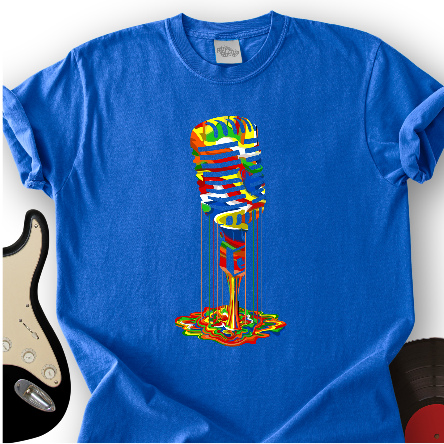 Melting Microphone T-Shirt