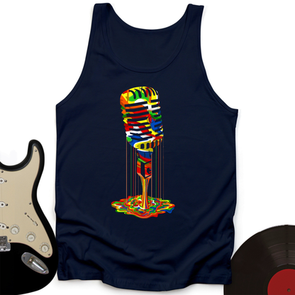 Melting Microphone Tank Top