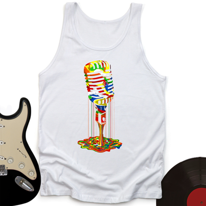 Melting Microphone Tank Top