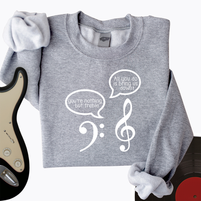 Music Joke Crewneck