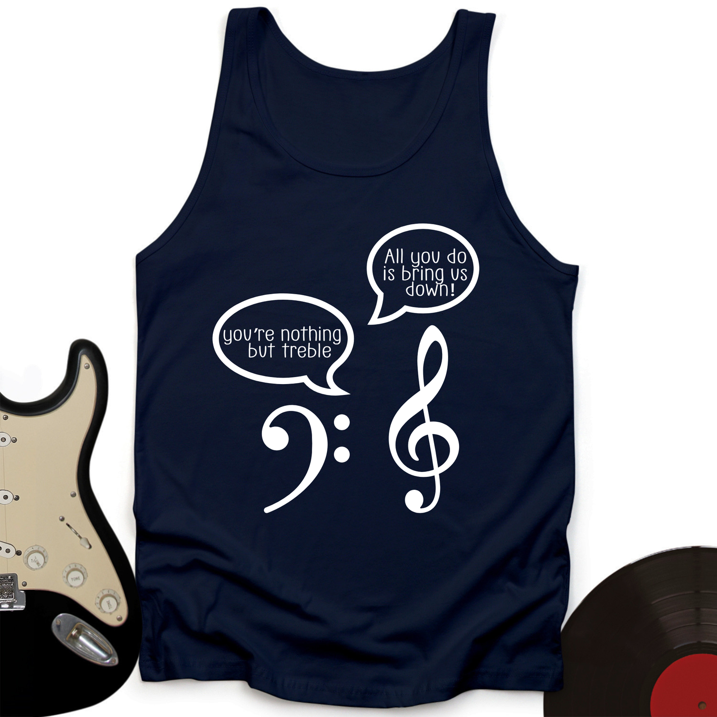 Music Joke Tank Top