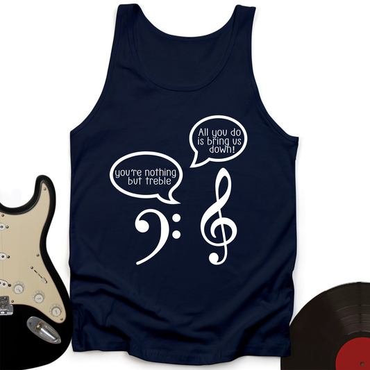 Music Joke Tank Top