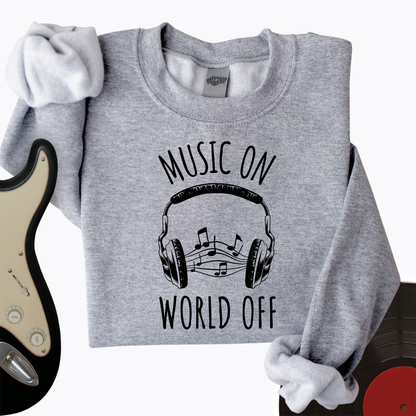 Music On Crewneck