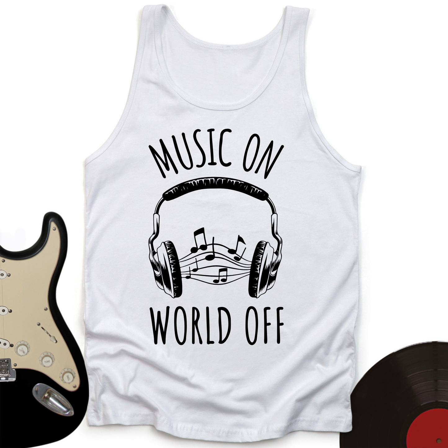 Music On Tank Top