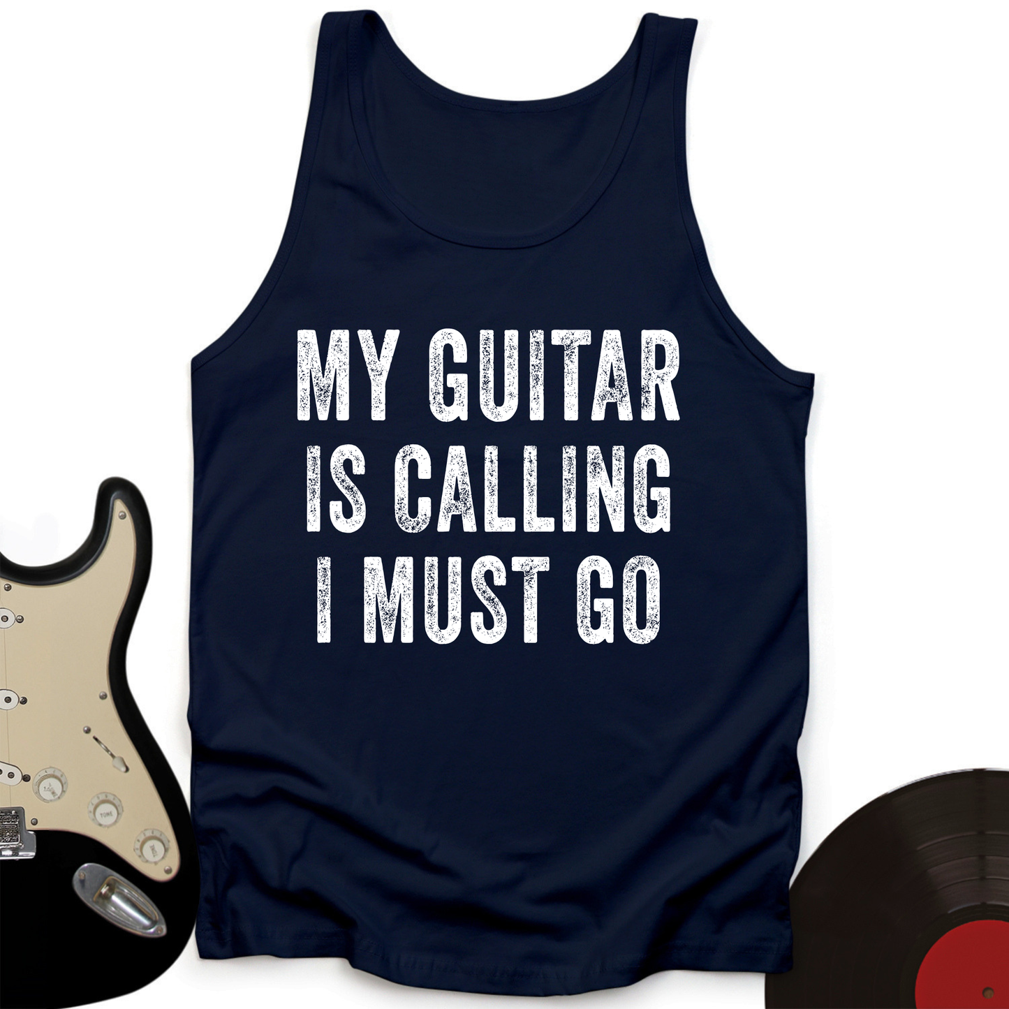 My Guitar Is Calling Tank Top