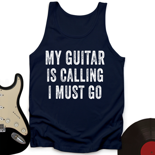 My Guitar Is Calling Tank Top