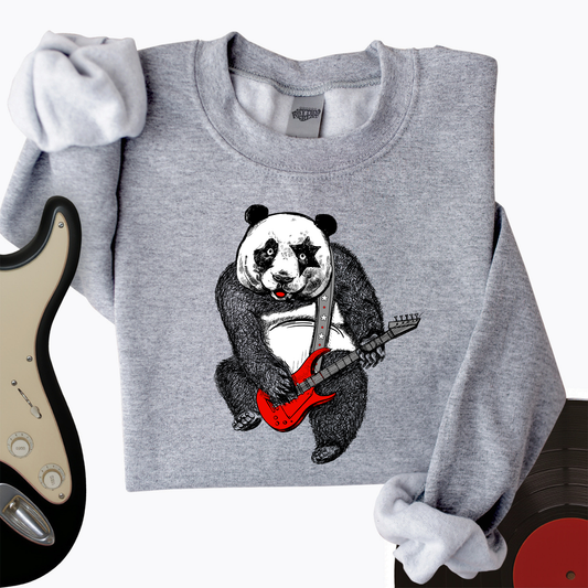 Panda Guitar Crewneck