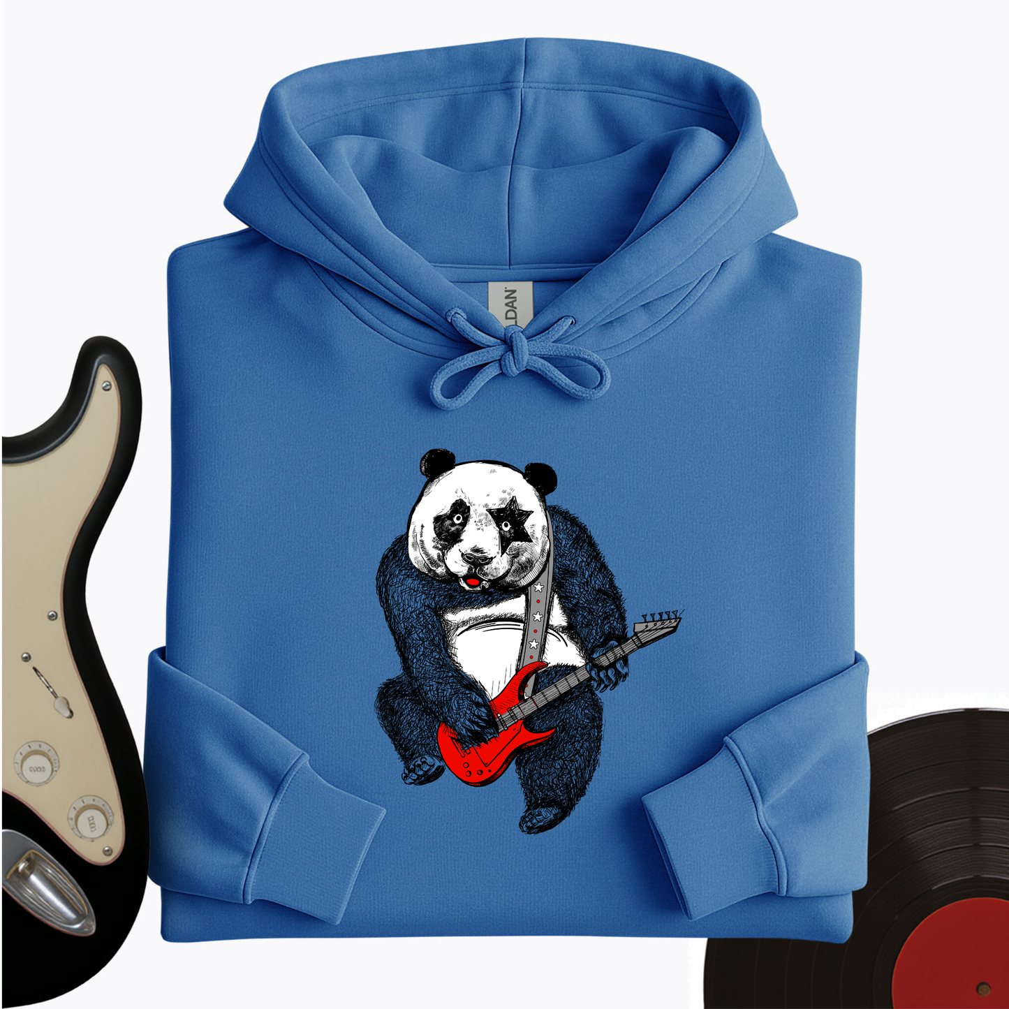 Panda Guitar Hoodie