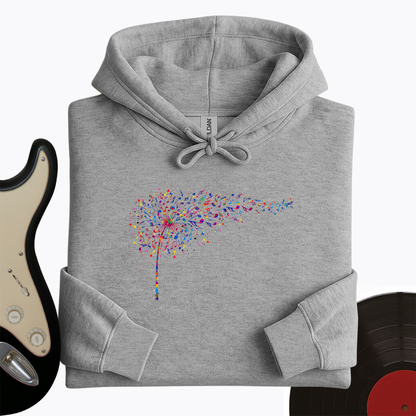 Rainbow Music Dandelion Hoodie