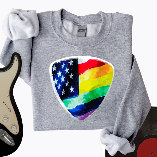 Rainbow Pick Crewneck