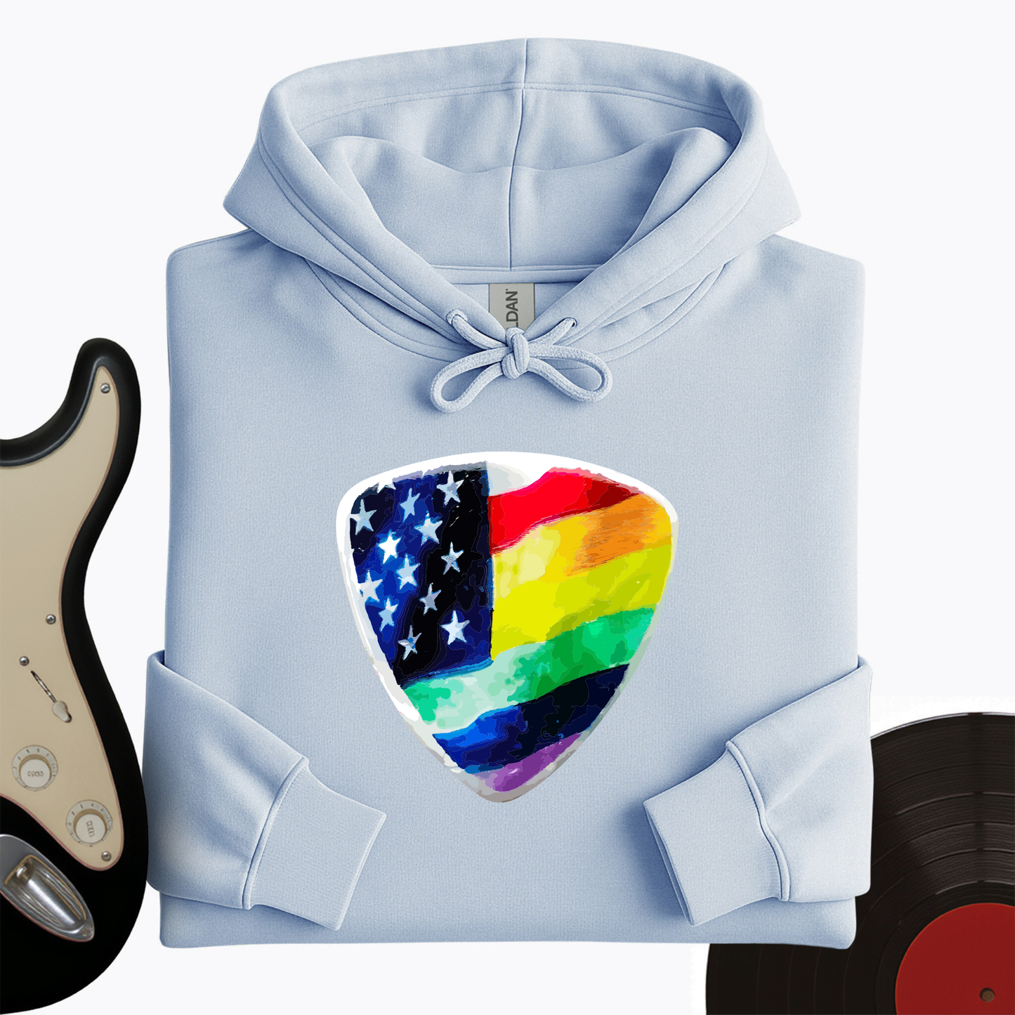 Rainbow Pick Hoodie