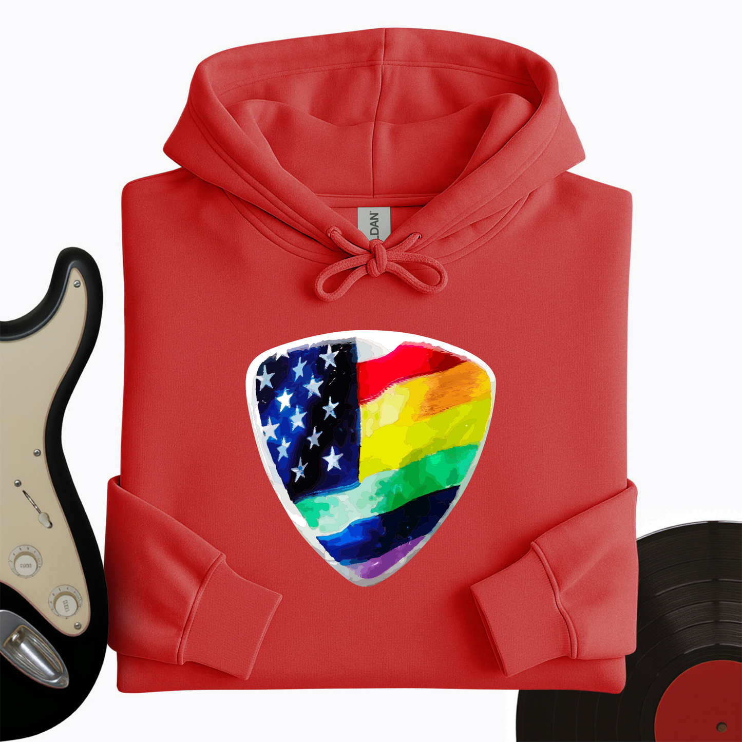 Rainbow Pick Hoodie