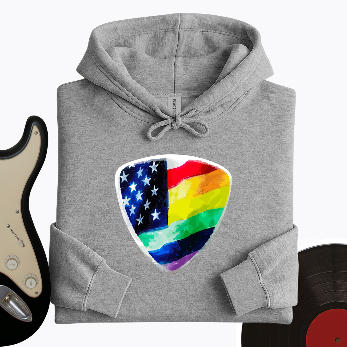 Rainbow Pick Hoodie