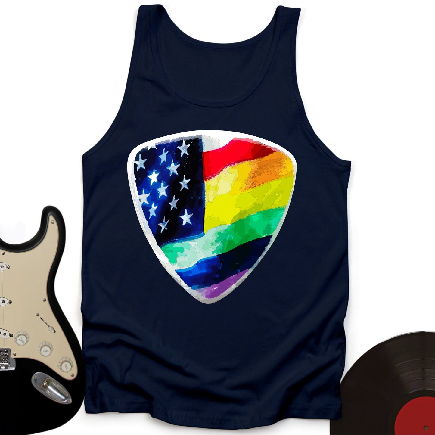 Rainbow Pick Tank Top
