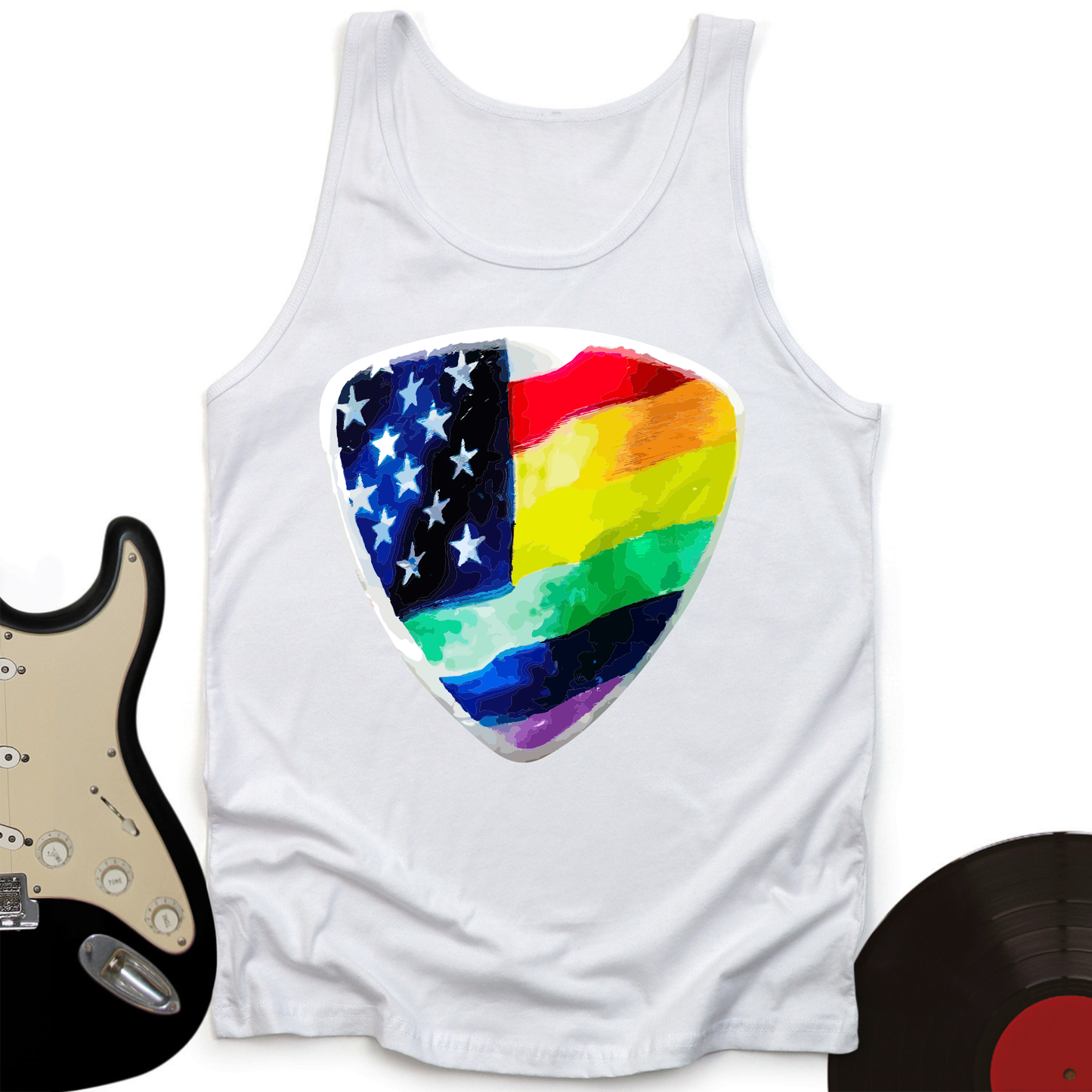 Rainbow Pick Tank Top