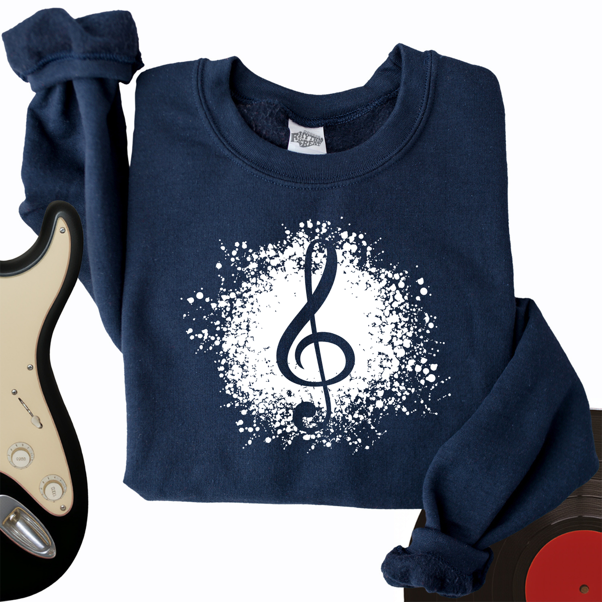 Treble Clef Crewneck