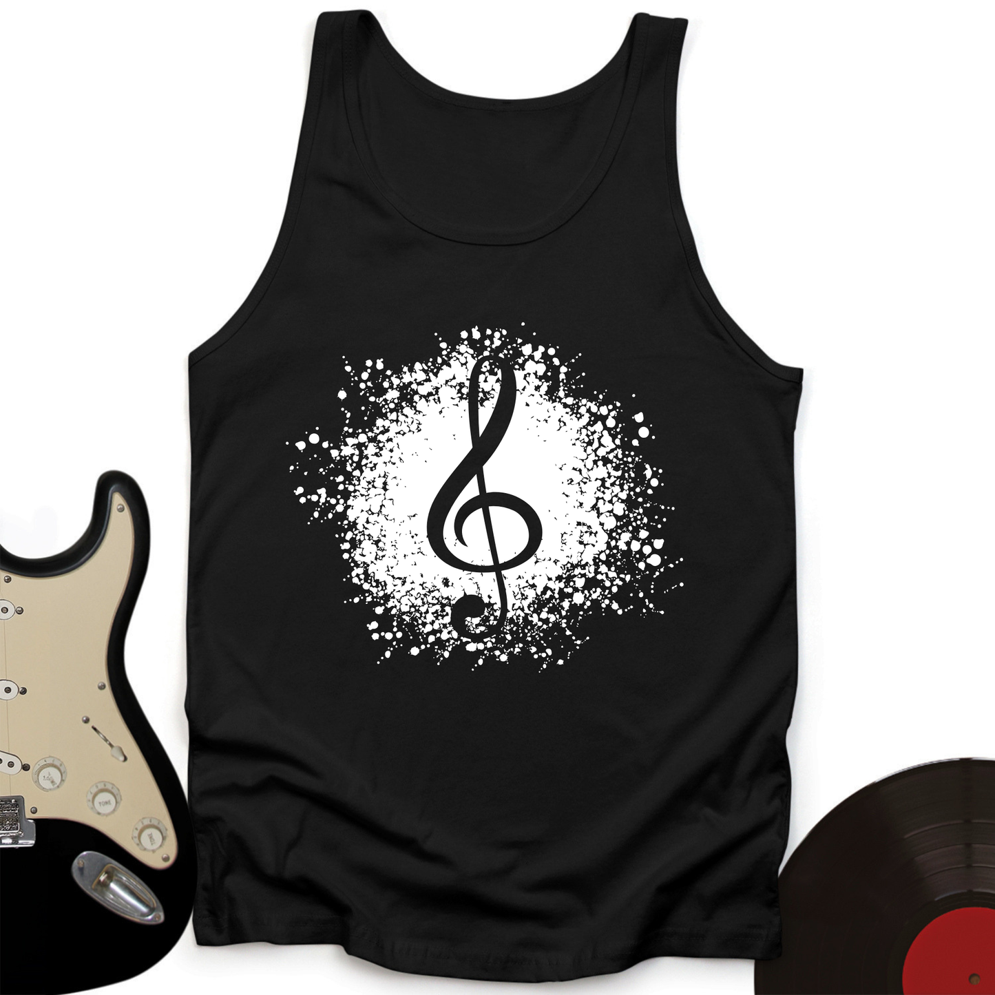 Treble Clef Tank Top