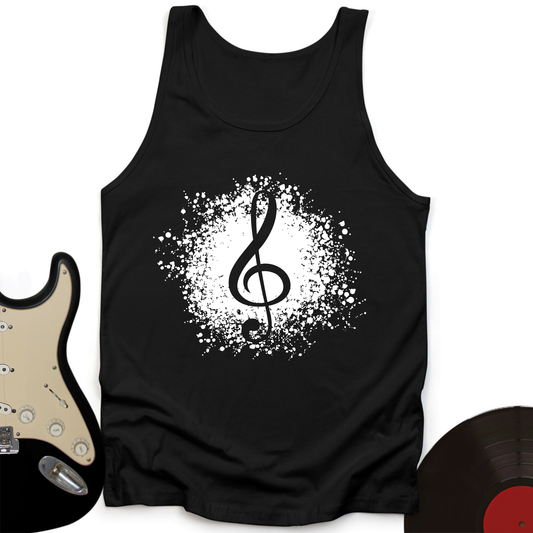 Treble Clef Tank Top