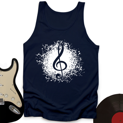 Treble Clef Tank Top