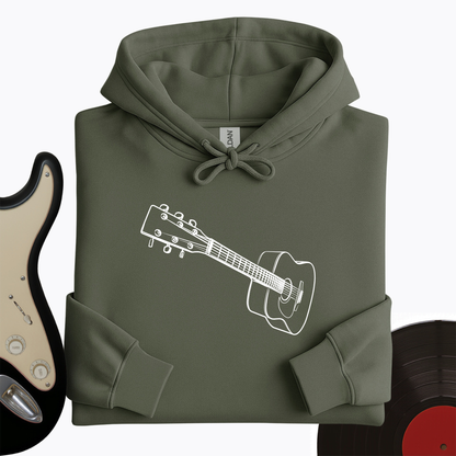 3D Guitar Hoodie