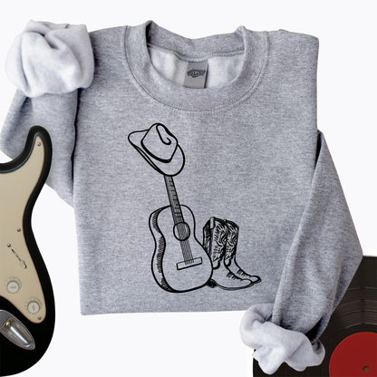 Country Acoustic Crewneck