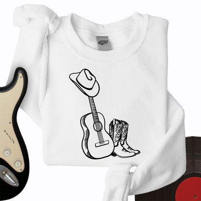 Country Acoustic Crewneck