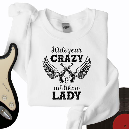 Act Like A Lady Crewneck