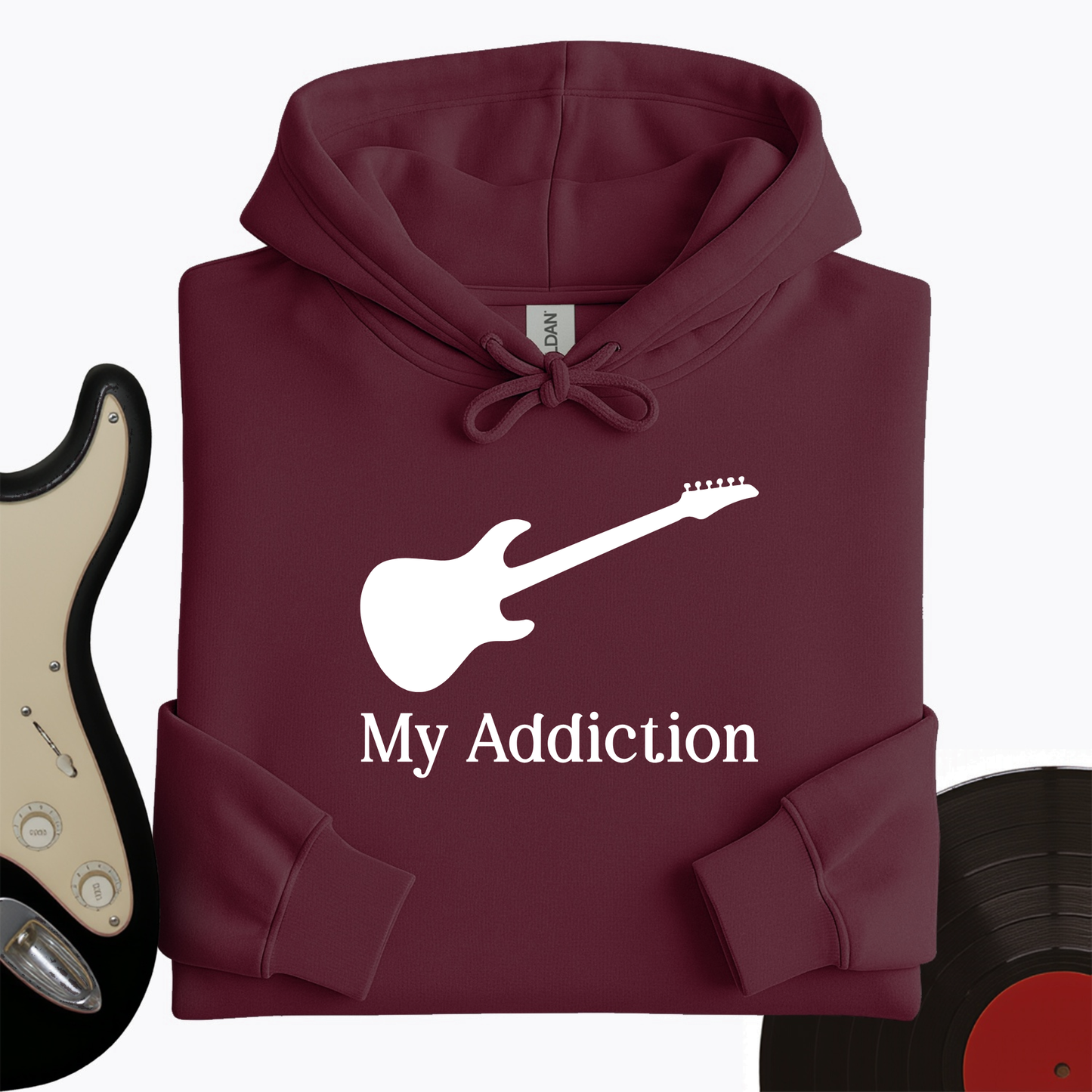 Addicted to Guitar Hoodie