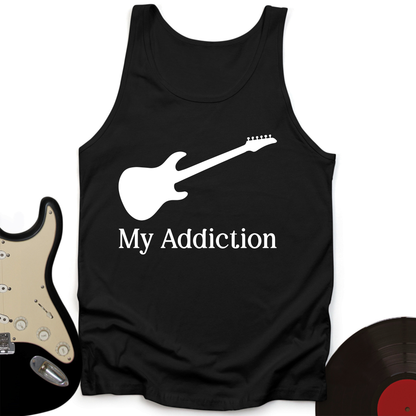 Addicted to Guitar Tank Top