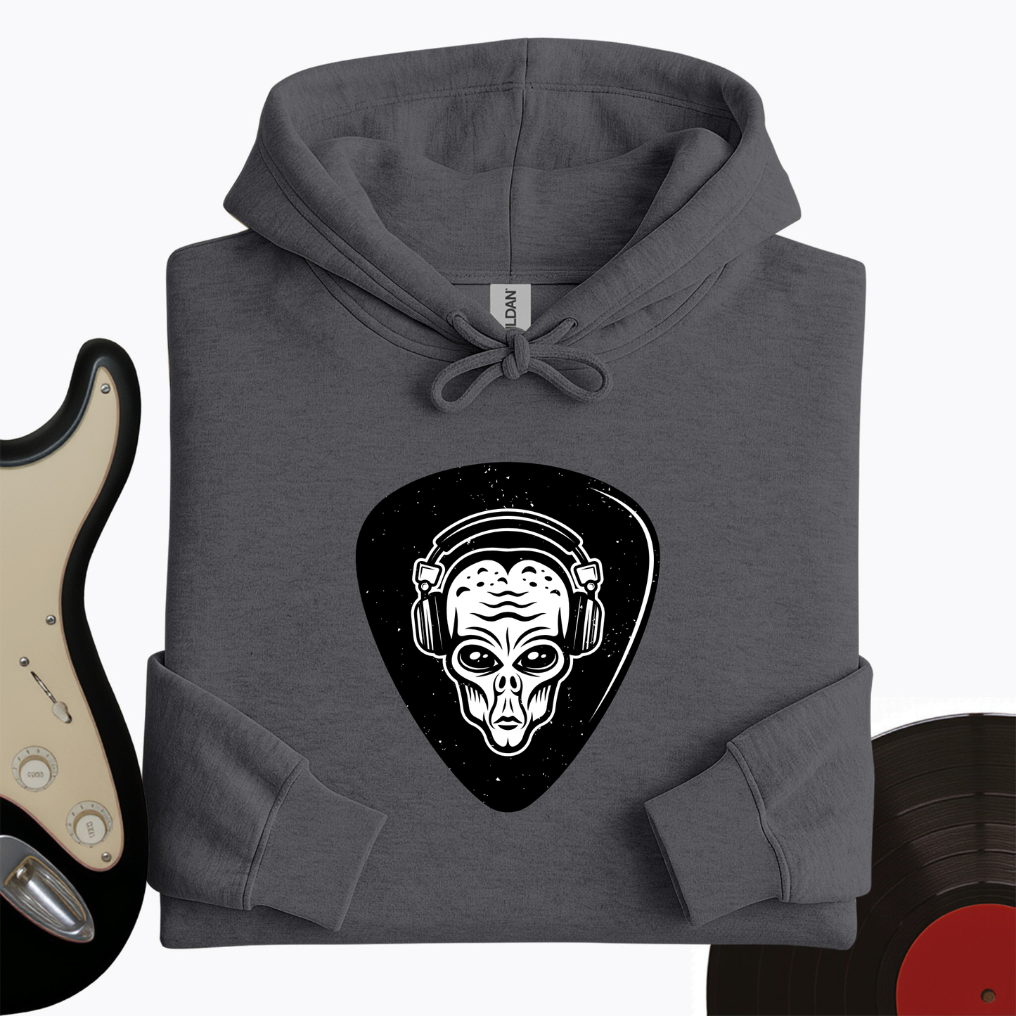 Alien Headphones Hoodie