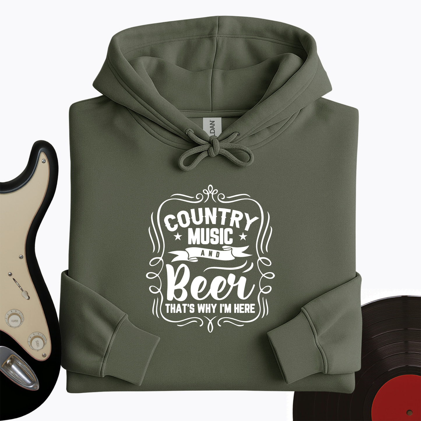 Beer and Country Hoodie