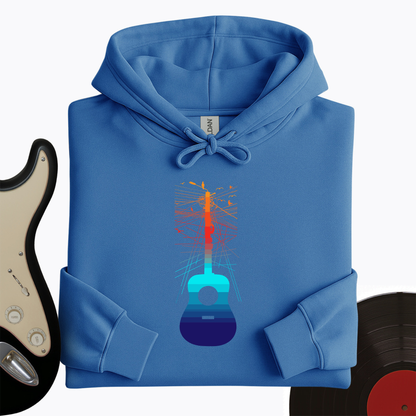 Birds On A Guitar Hoodie