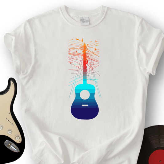 Birds On A Guitar T-Shirt
