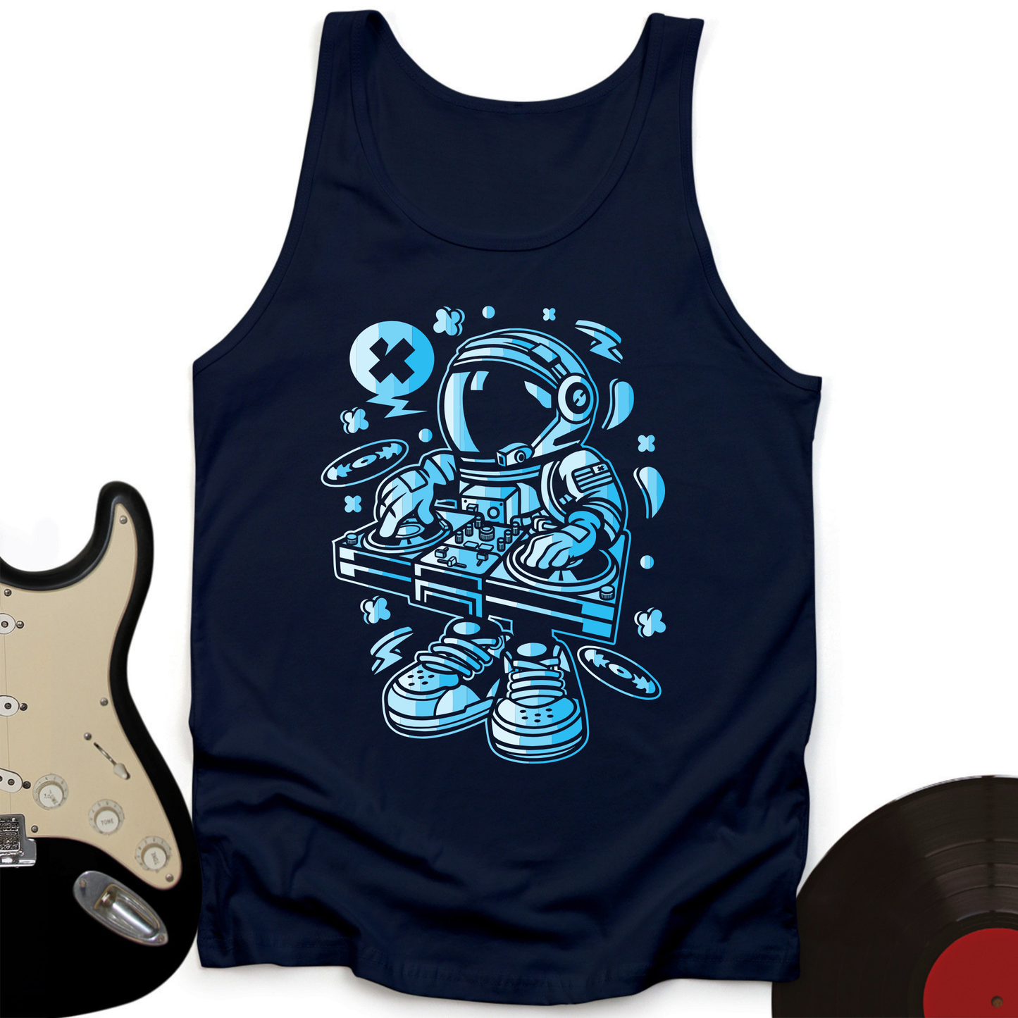 Cartoon DJ Tank Top