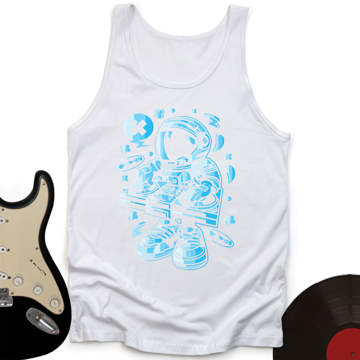Cartoon DJ Tank Top