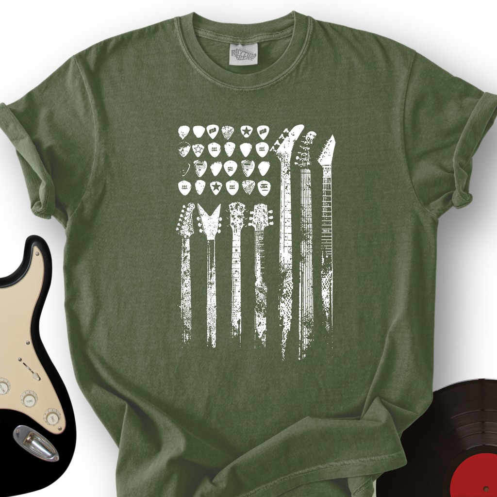 Guitar Flag T-Shirt