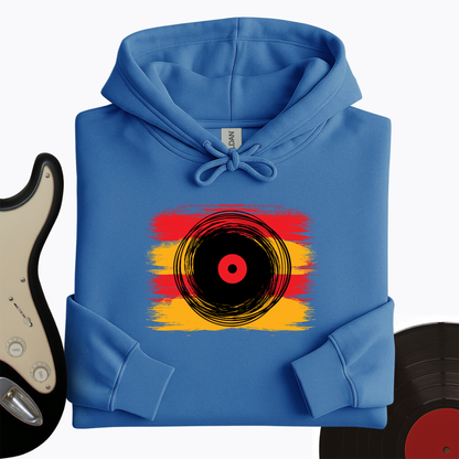 Cartoon Record Hoodie
