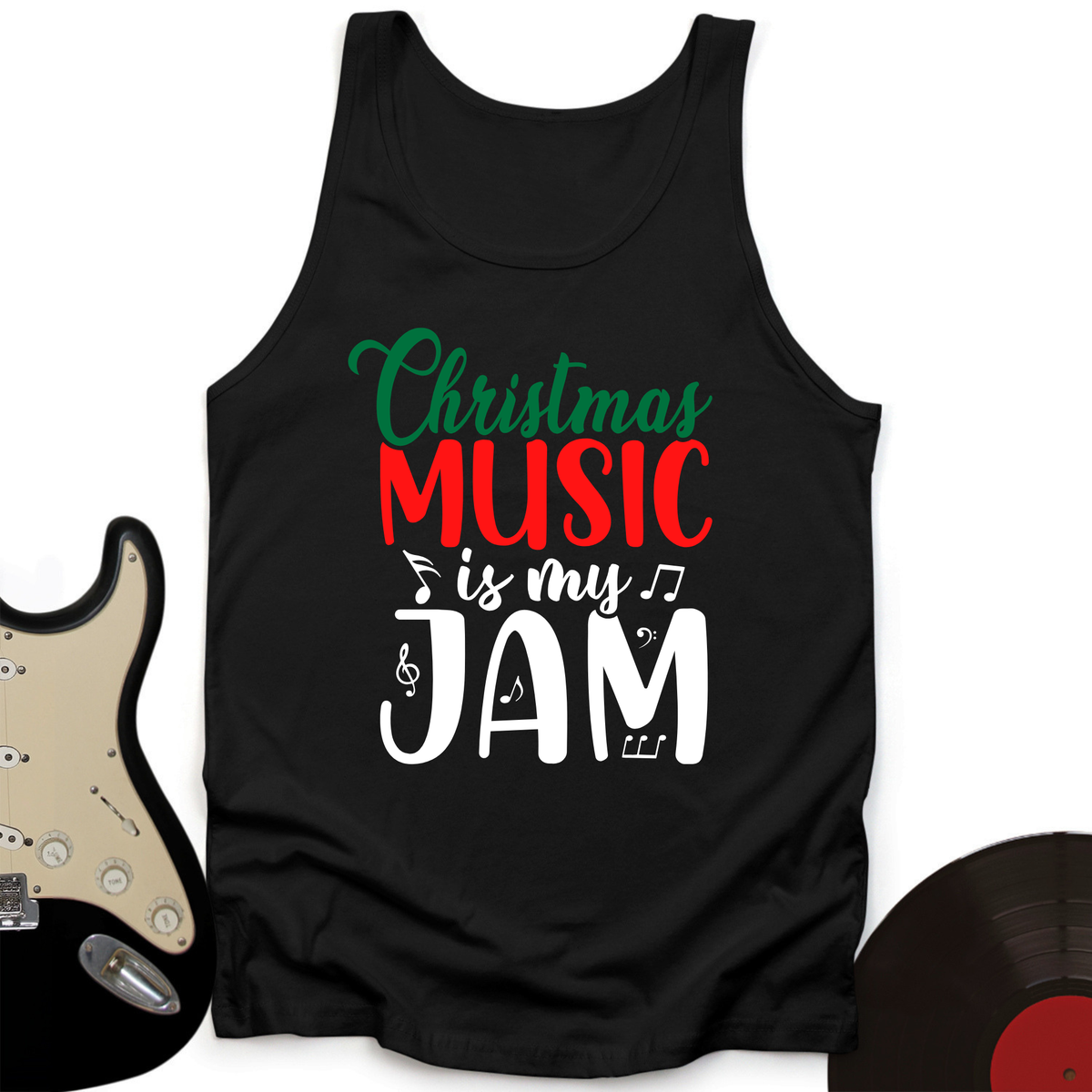 Christmas Music Jam Tank Top