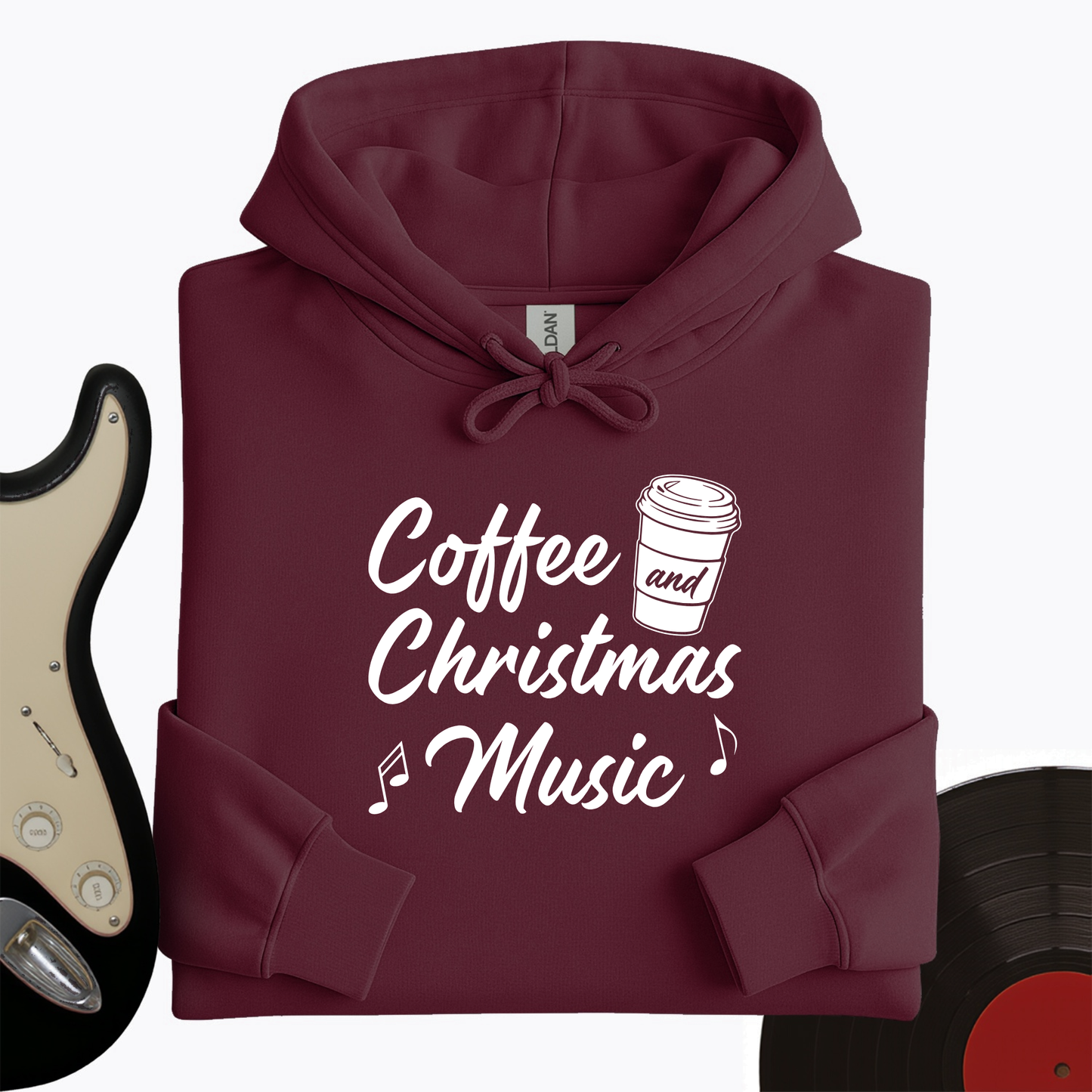 Coffee and Christmas Hoodie